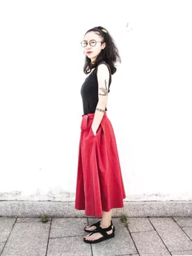 光大仙子さんのコーディネート