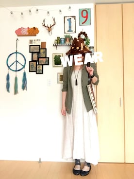 「misaharada（ミサハラダ）のアイテム」を使った、YUKiさん（レディース・170cm）の春コーディネート