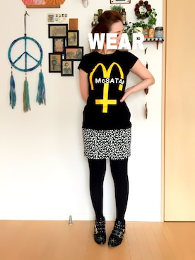 「マクドナルド」｜「アイテム（その他）」を使った、YUKiさん（レディース・170cm）の夏コーディネート