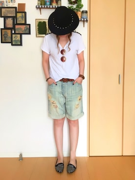 「アレキサンダーワン」｜「アイテム（アクセサリー）」を使った、YUKiさん（レディース・170cm）の夏コーディネート