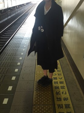 「nota（ノータ）のアイテム」を使った、扇町屋さん（レディース・165cm）の春コーディネート