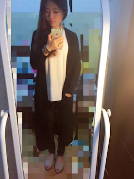 「NINE WEST（ナインウエスト）のアイテム（ジャケット/アウター）」を使った、SOPHIEさん（レディース・162cm）の冬コーディネート