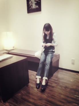 「OTA（オオタ）のアイテム」を使った、mai :)さん（レディース・155cm）の春コーディネート