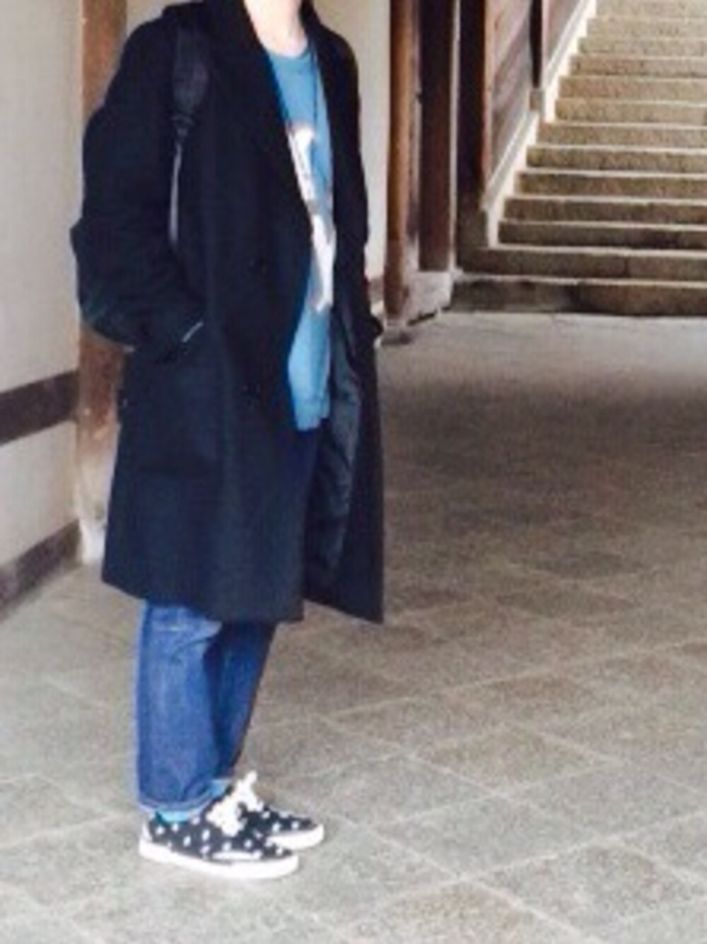 carven （カルヴェン）チェスターコート　ネイビー CARVEN（カルヴェン）の「WOOL COAT（チェスターコート）」 - WEAR