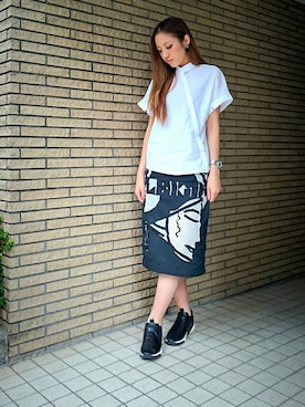 NAKAYAさん（レディース・165cm）の夏コーディネート