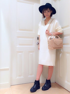 「ボストンバッグ」｜kazuki haniokaさん（レディース・165cm）の夏コーディネート