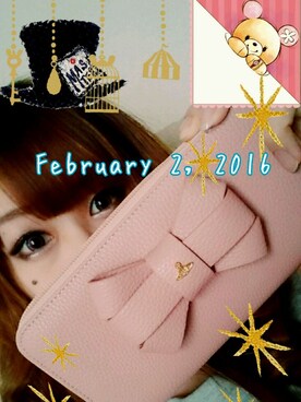 「ピンクベージュ」｜「アイテム（財布/小物）」を使った、ayaさん（レディース・164cm）の冬コーディネート