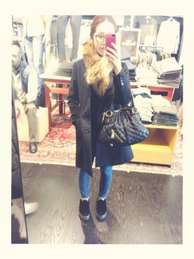 aiさん（レディース・154cm）の冬コーディネート