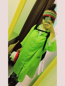 「ZERO POINT（ゼロポイント）のアイテム」を使った、ゆさん（レディース・166cm）の秋コーディネート