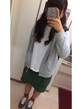 「ZERO POINT（ゼロポイント）のアイテム」を使った、ゆさん（レディース・166cm）の秋コーディネート