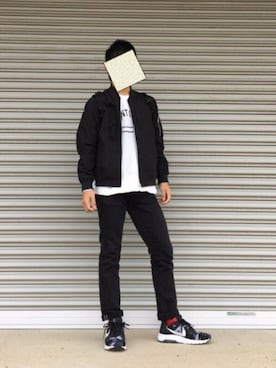 「※ALPHA（アルファ）のアイテム（バックパック/リュック）」を使った、KYOHEIさん（メンズ・168cm）の秋コーディネート