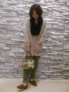 uchiさん（レディース・157cm）の秋コーディネート