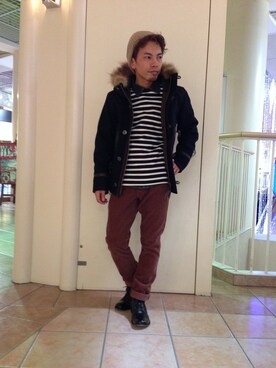 Unoさん（メンズ・163cm）の冬コーディネート