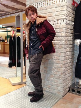 Unoさん（メンズ・163cm）の冬コーディネート