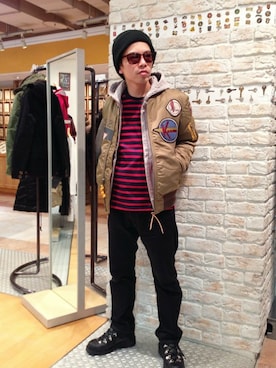 Unoさん（メンズ・163cm）の冬コーディネート