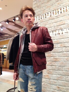 Unoさん（メンズ・163cm）の冬コーディネート