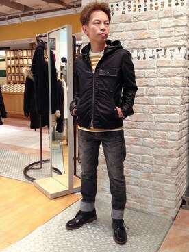 Unoさん（メンズ・163cm）の冬コーディネート