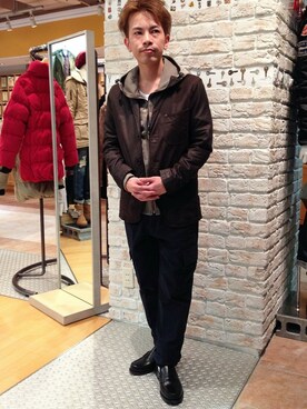 Unoさん（メンズ・163cm）の冬コーディネート