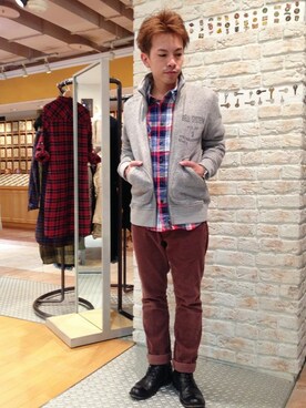 Unoさん（メンズ・163cm）の冬コーディネート