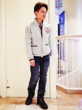 Unoさん（メンズ・163cm）の冬コーディネート