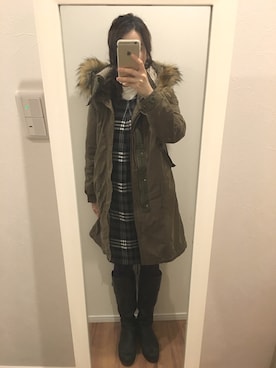 tomoさん（レディース・161cm）の冬コーディネート