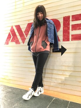 akaneさん（レディース・160cm）の冬コーディネート