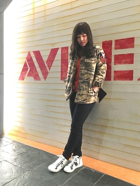 akaneさん（レディース・160cm）の春コーディネート