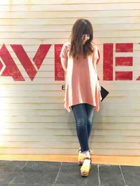 akaneさん（レディース・160cm）の春コーディネート