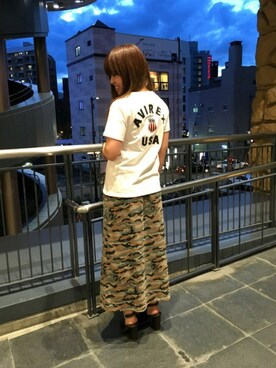 akaneさん（レディース・160cm）の夏コーディネート