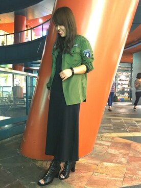 akaneさん（レディース・160cm）の夏コーディネート