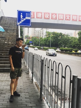 「Chongqing」｜XUさん（メンズ・172cm）の夏コーディネート
