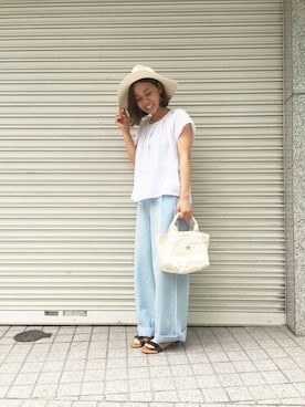 kosujiさん（レディース・154cm）の春コーディネート