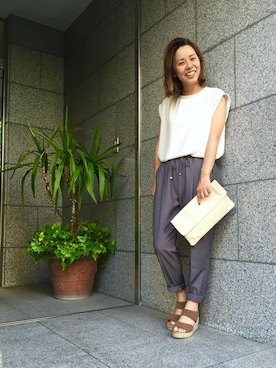 kosujiさん（レディース・154cm）の夏コーディネート