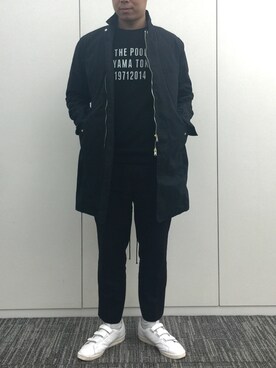 「nonnative（ノンネイティブ）のアイテム（その他アウター）」を使った、younsukcrvzy さん（メンズ・184cm）の春コーディネート