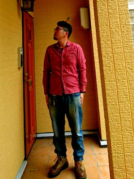 Yasuaki Wadaさん（メンズ・169cm）の春コーディネート