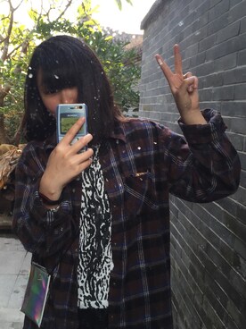 「ZARA（ザラ）のアイテム（スウェット、ホワイト系）」を使った、wwwingMAKさん（レディース・171cm）の冬コーディネート