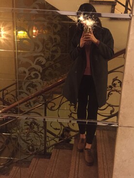 「PULL&BEAR（プルアンドベア）のアイテム（その他シューズ）」を使った、wwwingMAKさん（レディース・171cm）の春コーディネート