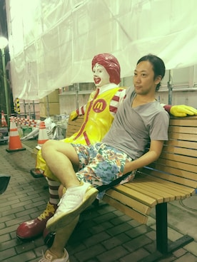 「デニーズ」｜ryo yanagiさん（メンズ・172cm）の夏コーディネート