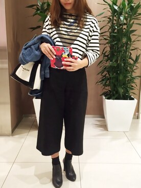 「LUCA/LADY LUCK LUCA（ルカ/レディラックルカ）のアイテム（その他トップス）」を使った、Chiiiiiさん（レディース・153cm）の秋コーディネート