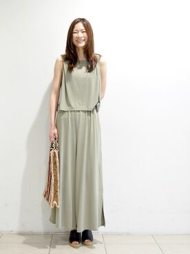 kaneharaさん（レディース・165cm）の夏コーディネート