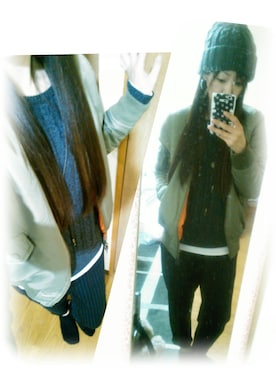 tu→koさん（レディース・157cm）の冬コーディネート