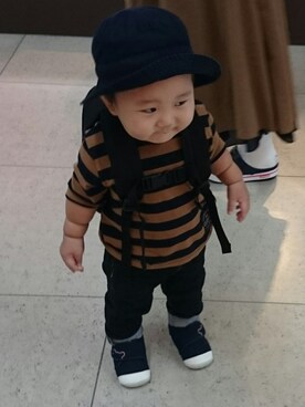 kotaroさん（キッズ・80cm）の秋コーディネート