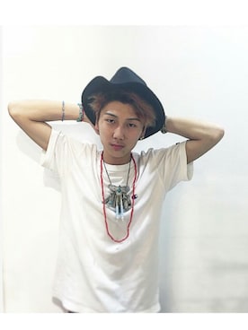 松井雄星さん（メンズ・173cm）の秋コーディネート