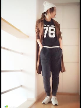 「スウェードコート」｜★miki★さん（レディース・165cm）の秋コーディネート