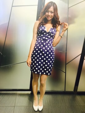 「agnes b.（アニエスベー）のアイテム（リング）」を使った、王靜萱さん（レディース・167cm）の秋コーディネート