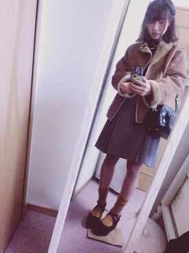 mamekoさん（レディース・160cm）の秋コーディネート