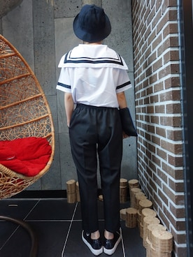 「sailor」｜코고꼬さん（レディース・159cm）の夏コーディネート