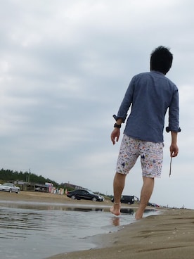 びーびー☑︎さん（メンズ・167cm）の夏コーディネート