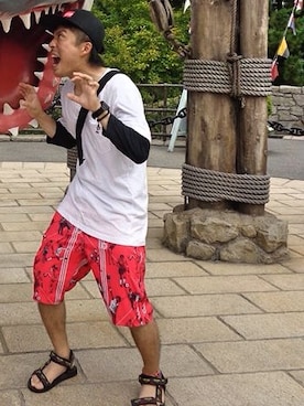 びーびー☑︎さん（メンズ・167cm）の夏コーディネート