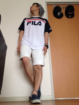 「Ｏ脚」｜「アイテム（トップス）」を使った、びーびー☑︎さん（メンズ・167cm）の春コーディネート